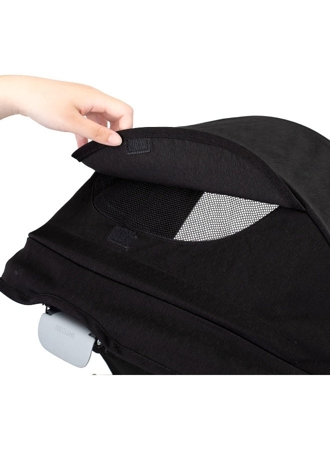 Evenflo Pivot Xpand Second Seat (Ayrshire Black) - Image 5