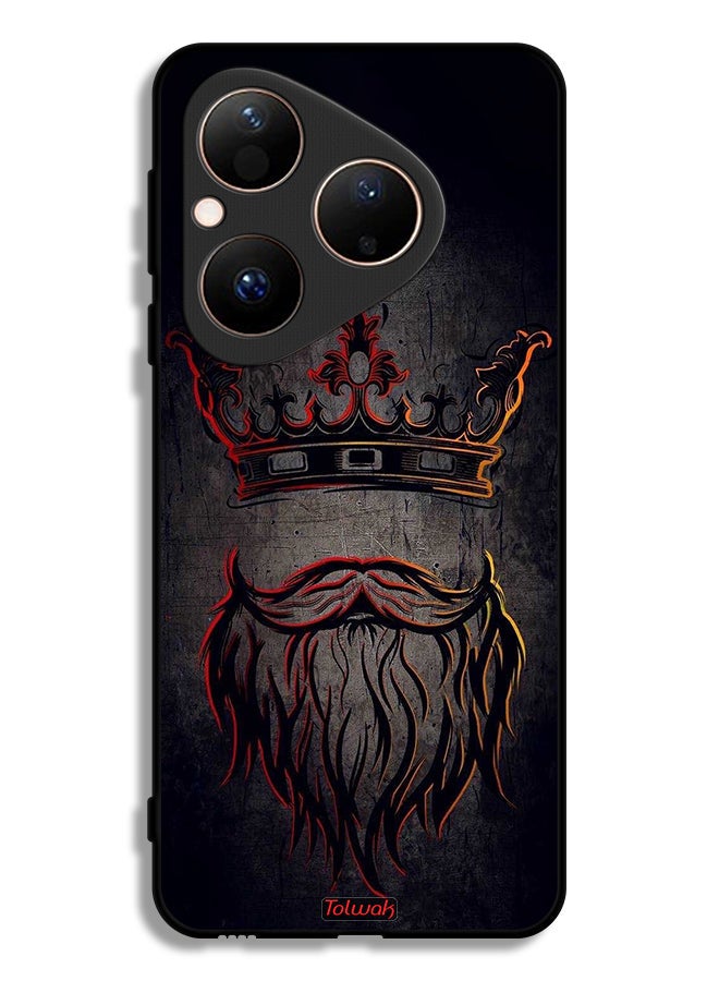 Tolwak Huawei Pura 80 Protective Case Cover King Artwork - Image 1