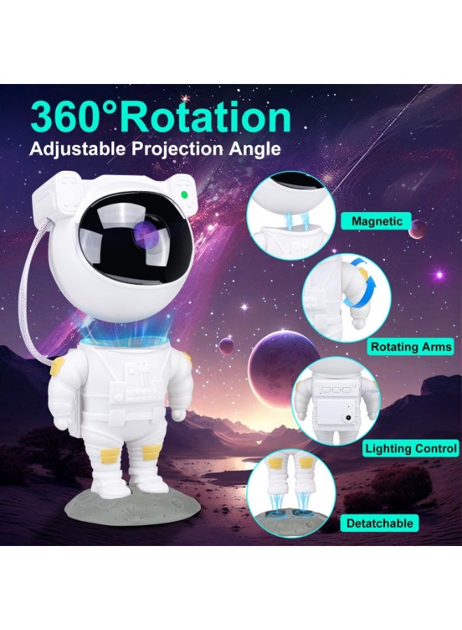 Astronaut and Starry Nebula LED Ceiling Light with Timer and Remote Control, Lights for Bedroom Decoration - Image 4