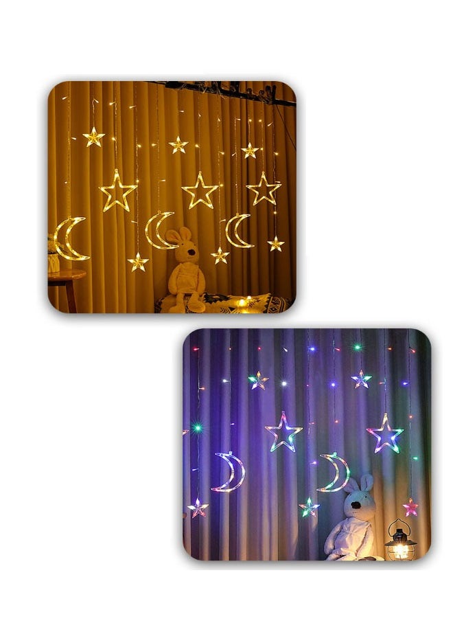 Generic Led Star and Moon Decorative Lights, Camping Booth Curtain Lights, Outdoor Atmosphere Light Decoration  - Image 3