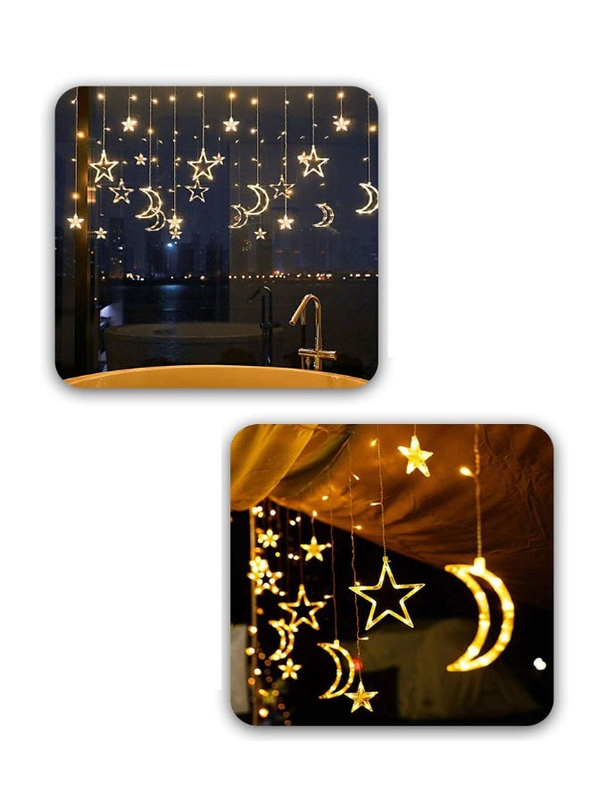 Generic Led Star and Moon Decorative Lights, Camping Booth Curtain Lights, Outdoor Atmosphere Light Decoration  - Image 4
