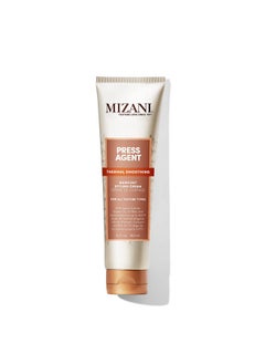 Mizani Mizani Press Agent Raincoat Styling Cream | Heat Protectant Cream | Moisturizes and Protect Hair from Heat Styling and Blowouts | Thermal Smoothing for Dry, Frizzy Hair | With Argan Oil | 5 Fl Oz  - Image 1