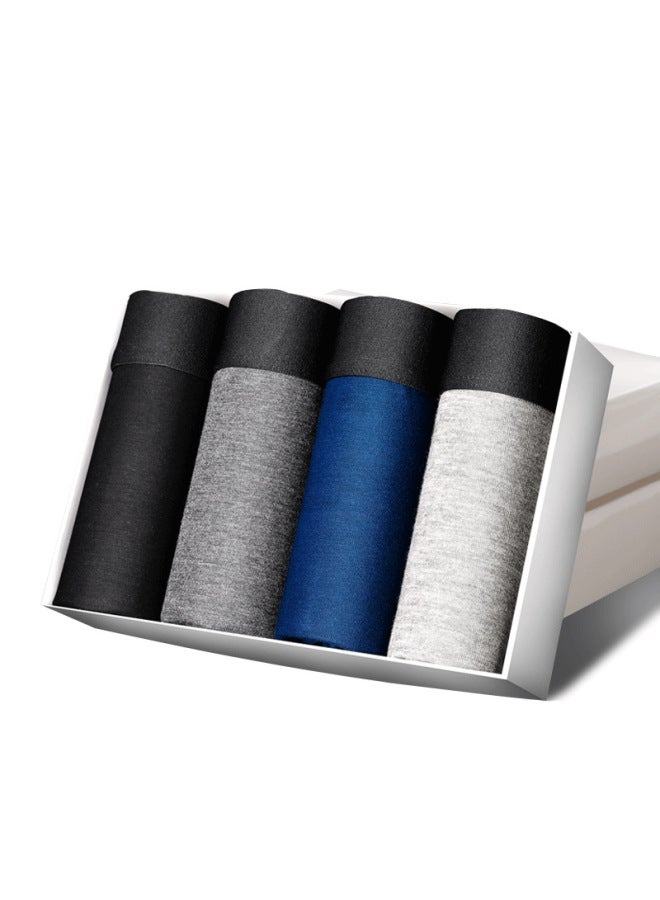 Austrian Element Four-pack Gift Box Men's Underwear Men's Boxer Briefs Breathable Youth Briefs Men's Underwear Briefs - Image 5