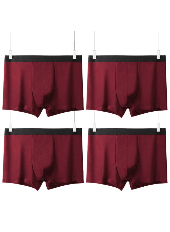 Austrian Element Four-pack Gift Box Men's Underwear Men's Boxer Briefs Breathable Youth Briefs Men's Underwear Briefs - Image 1