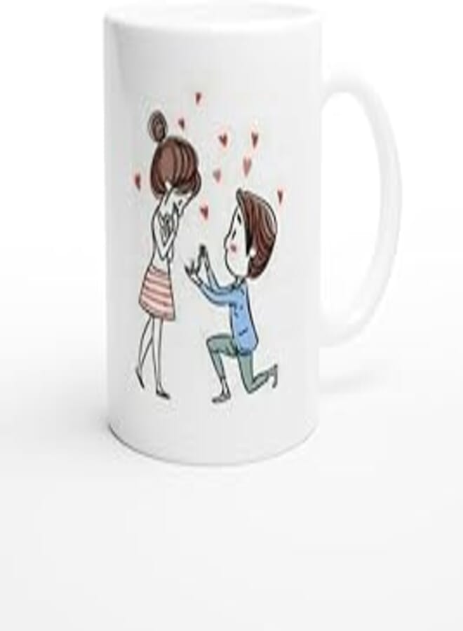Creative Printed Mug With Special Design - 4 (white mug) 