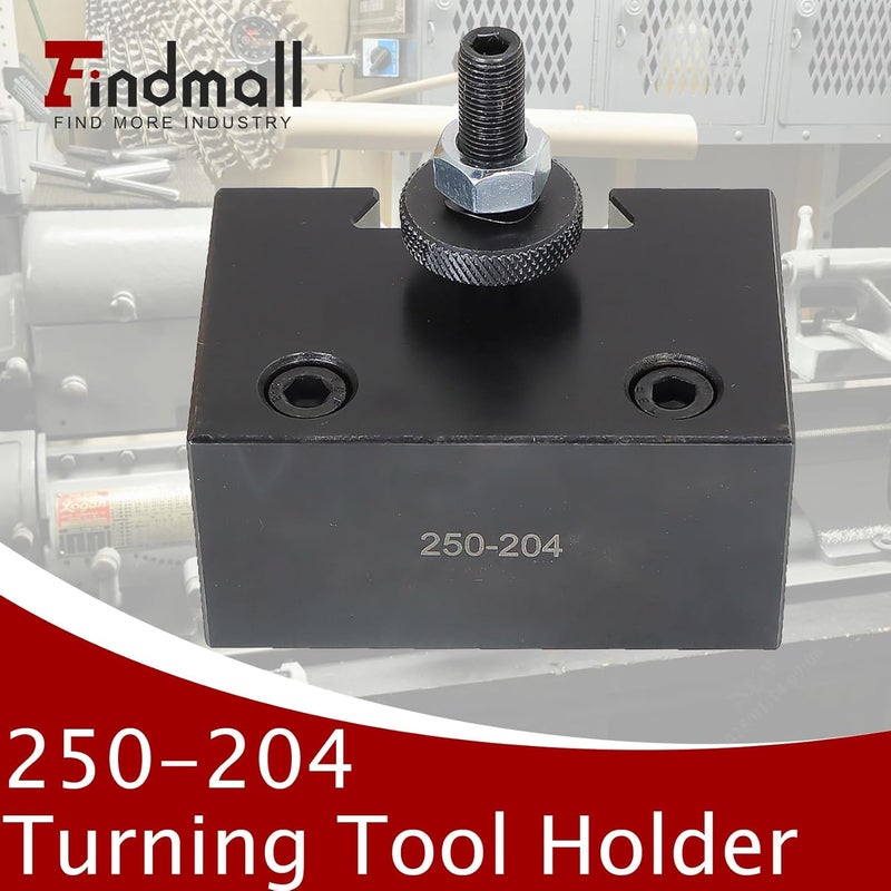 findmall BXA #4 Quick Change Heavy Duty Boring Bar Holder 250-204 Fit for 10-15" Swing Dia BXA Tool Holder - Image 2