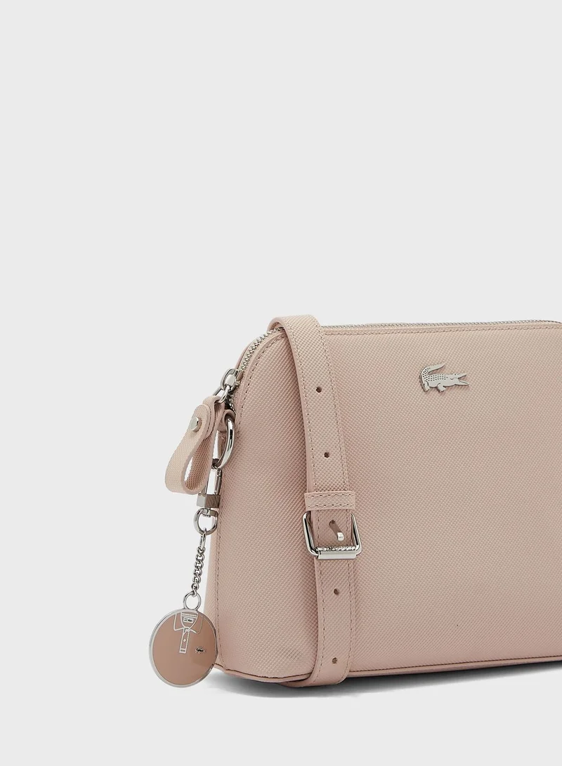 LACOSTE Daily Classic Flat Pocket Crossbody