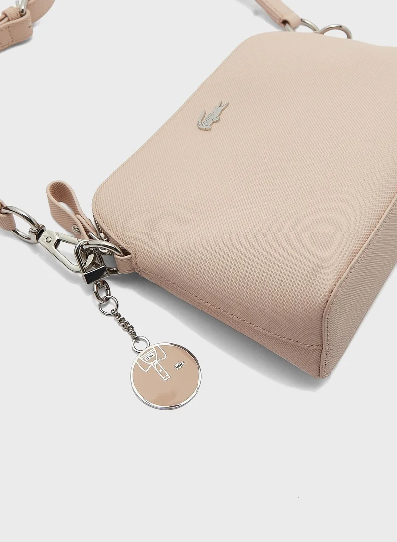 LACOSTE Daily Classic Flat Pocket Crossbody