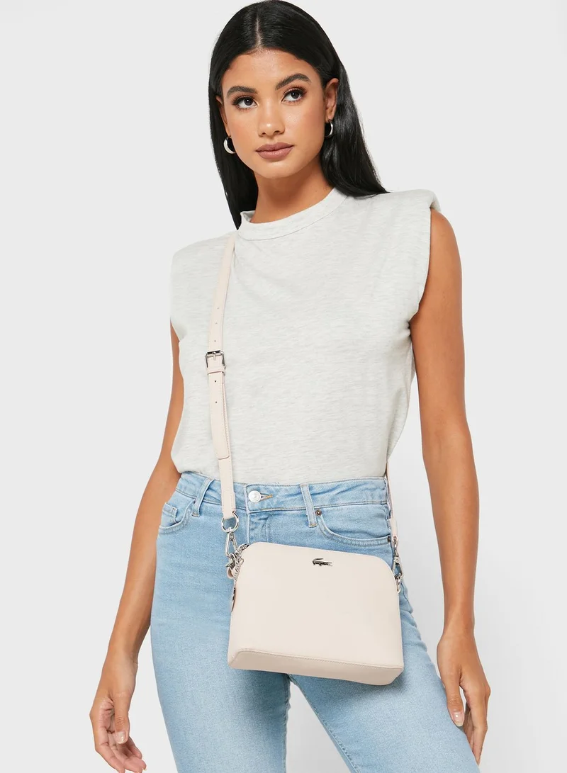 LACOSTE Daily Classic Flat Pocket Crossbody