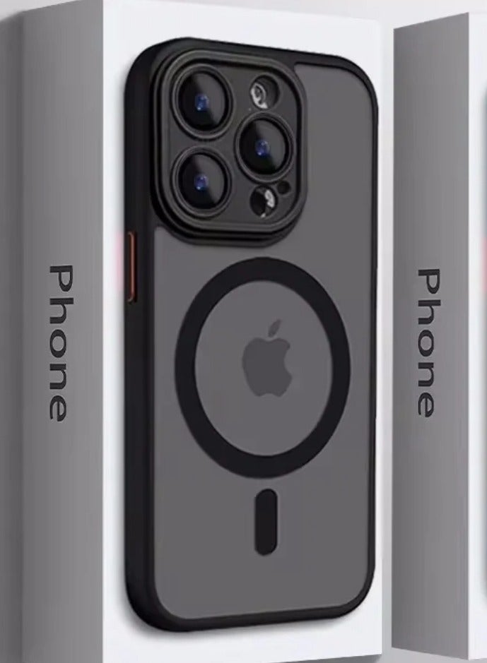 iPhone 16 Pro Max Case with Camera Protector
