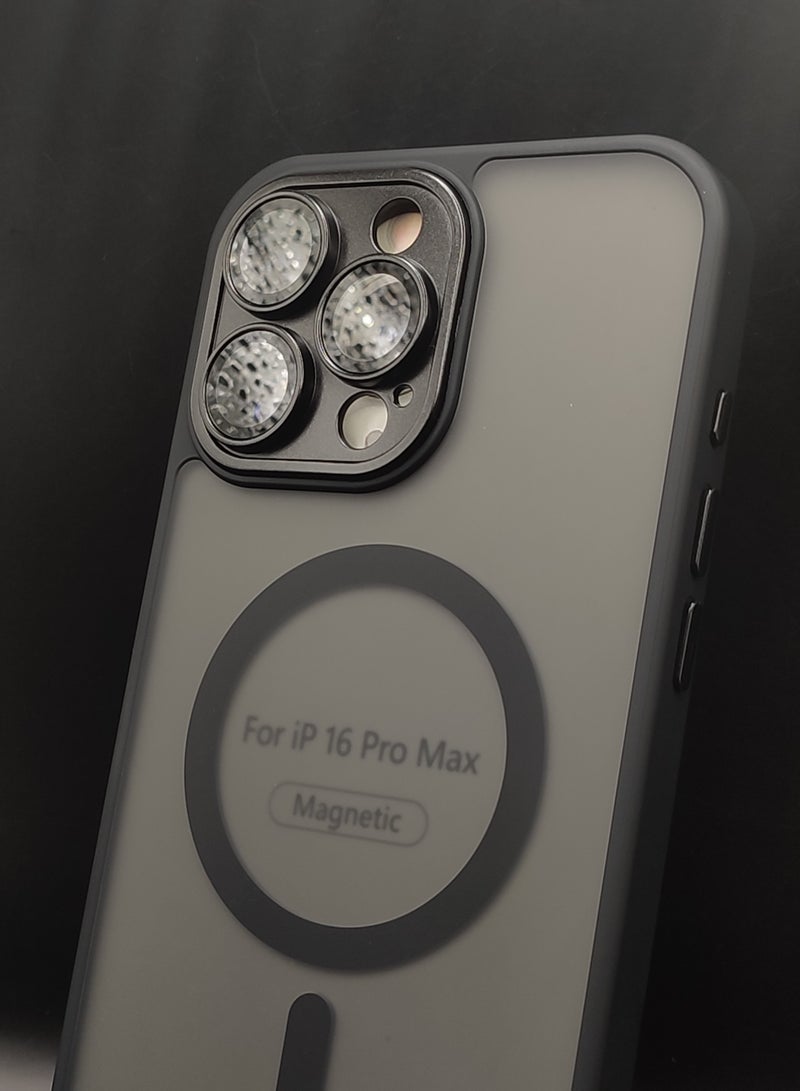 iPhone 16 Pro Max Case with Camera Protector