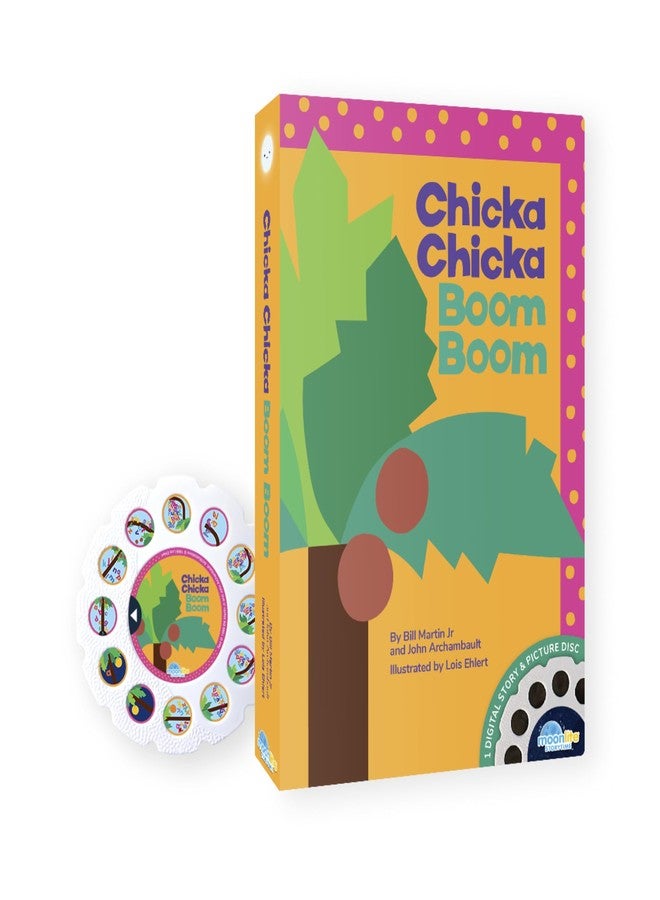 Moonlite Storybook Reels For Flashlight Projector, Kids Toddler | Chicka Chicka Boom Boom | Single Reel Pack Story for 12 Months and Up - Image 1