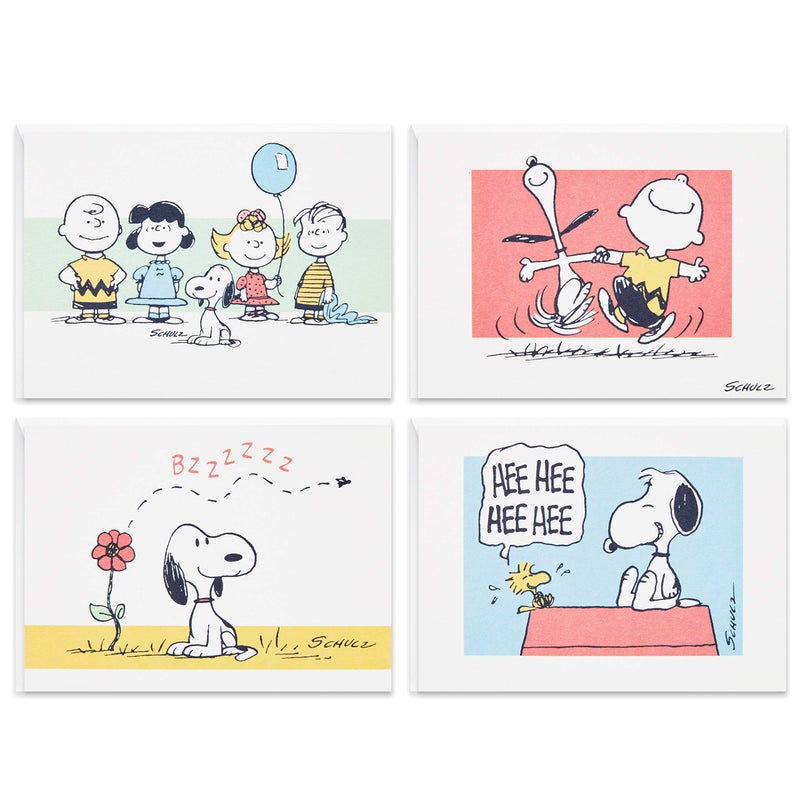 Hallmark Peanuts Blank Cards Assortment, 70th Anniversary (40 Note Cards with Envelopes) - Image 1