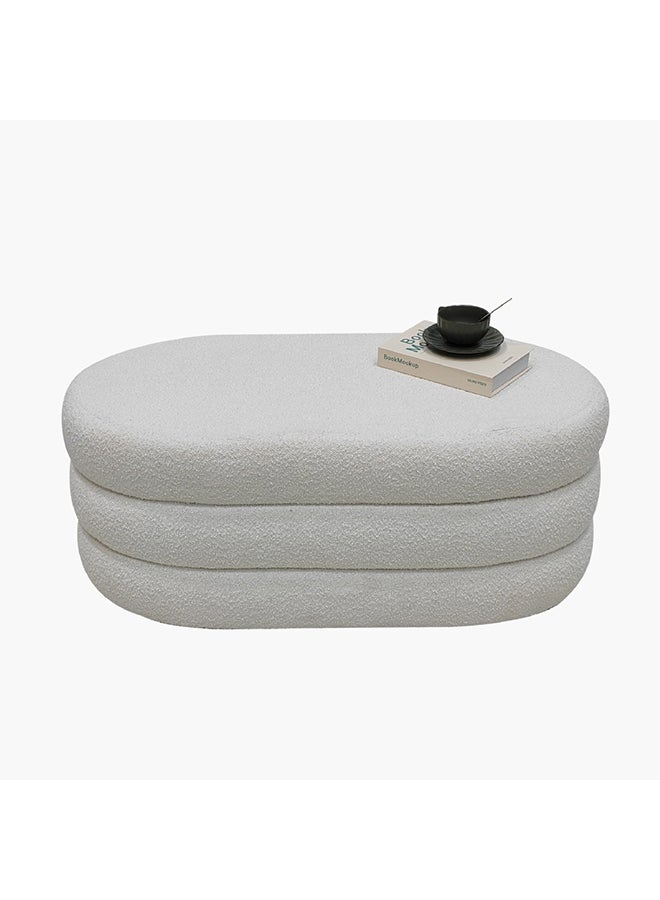 Home Box Rome Fabric Bench 50 x 40 x 100 cm - Image 4