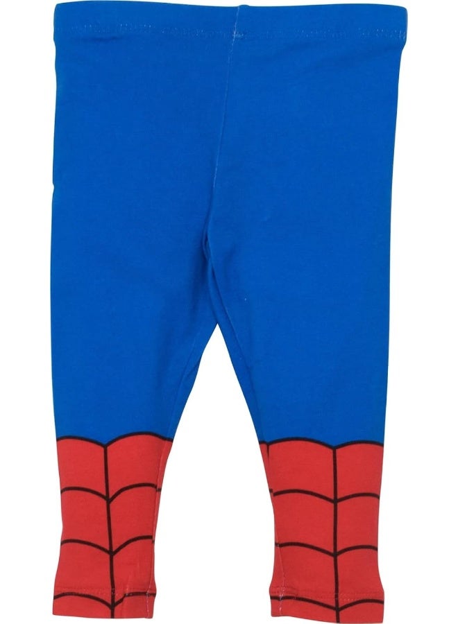 Marvel Spider-Man Toddler Girls Tulle Cosplay Dress Leggings and Headband 3 Piece 4T - Image 5