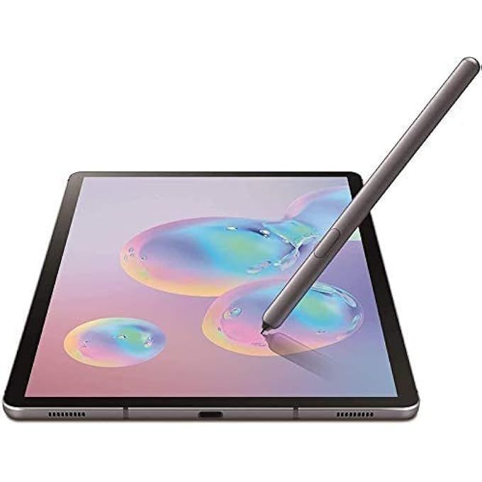 rayihni TAB S6 S PEN REPLACEMENT COMPATIBLE WITH SAMSUNG GALAXY TAB S6 SM-T860 ALL VERSIONS, TAB S6 STYLUS PEN WITH BLUETOOTH, 4096 PRESSURE SENSOR .SLIM 0.7MM TIP WITH 5XTIPS (GRAY) - Image 3