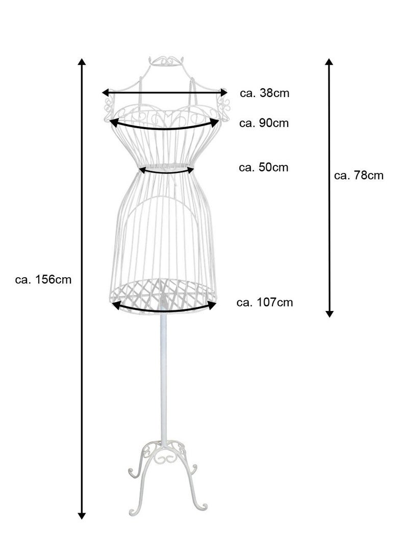 FFD Tailors Dummy Mannequins Female Mannequin Torso Body Metal Wire Frame Dress Jewelry Display Mannequin Sewing Female Mannequin