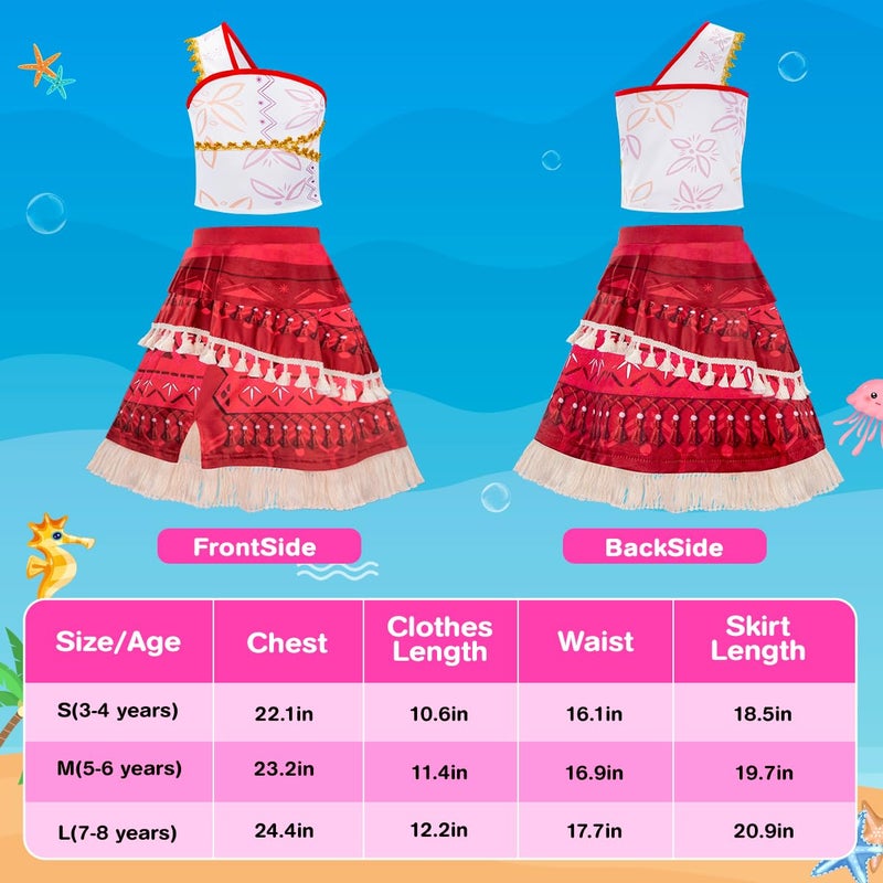 ميلاند Meland Princess Dress Up for Girls-Princess Costume for Girl Dress Up & Play Play Kids Princess Dress for Toddler 3-8 (7-8 years) - Image 5