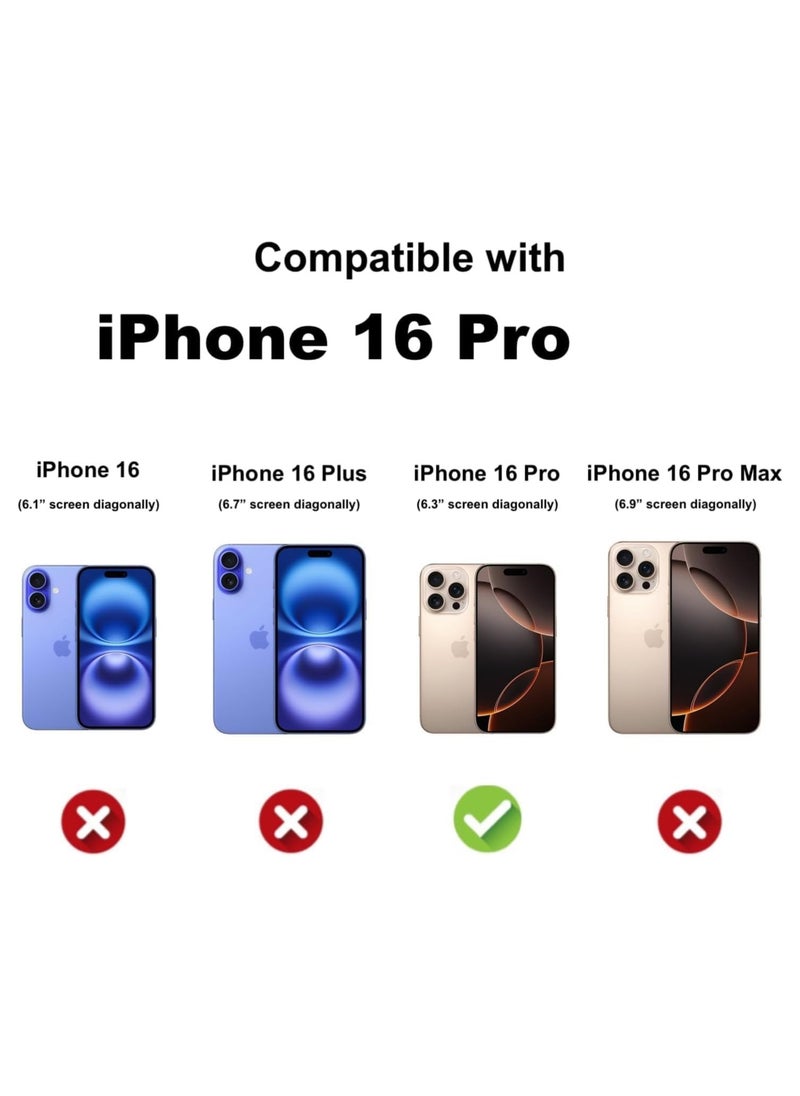 Generic Screen Protector for iPhone 16 Pro tempered Glass Screen Protector Scratch Resistance iPhone 16 Pro edge to edge glass Tempered Glass  - Image 2