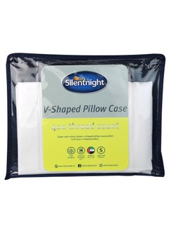 Silentnight Luxury V-Shaped Pillow Case  - Image 1