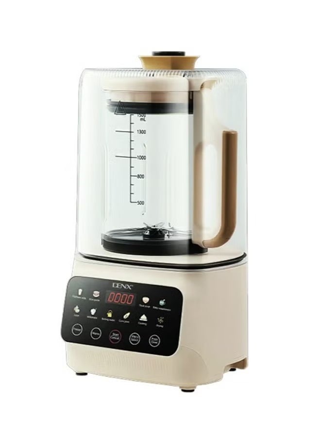 Denx Multifunctional Baby Food Processor, 600W Smart Food Blender With 1.5L Capacity, Smart Touch-Sensitive, Heat-Resistant, Sound-Insulated Blender With Heating Power - Image 2