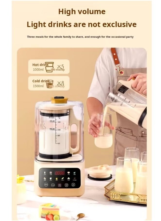 Denx Multifunctional Baby Food Processor, 600W Smart Food Blender With 1.5L Capacity, Smart Touch-Sensitive, Heat-Resistant, Sound-Insulated Blender With Heating Power - Image 5