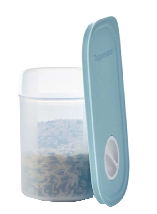Tupperware Durable and Airtight Plastic Time Reminder Container Blue and Clear 800 ml 11168881
