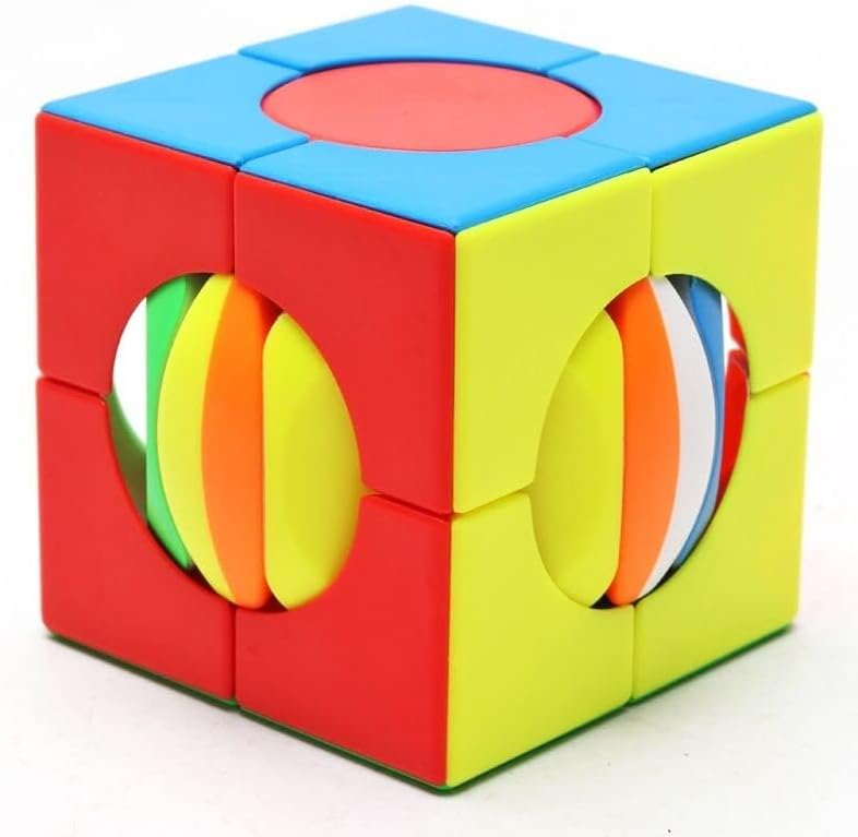CuberSpeed مكعب كيوبرسبيد YJ تيانيون O2 مكعب V3 السريع 1x1 مكعب سحري لغز O2 مكعبات فريدة - Image 4