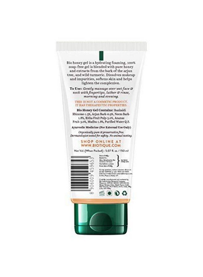 Biotique Bio Honey Gel Refreshing Foaming Face Wash 150Ml/ 5.07 Oz. I All Skin Type I Enriched With Honey Powerful Cleanser Brightens Complexion Boosts Skin Tone - Image 5
