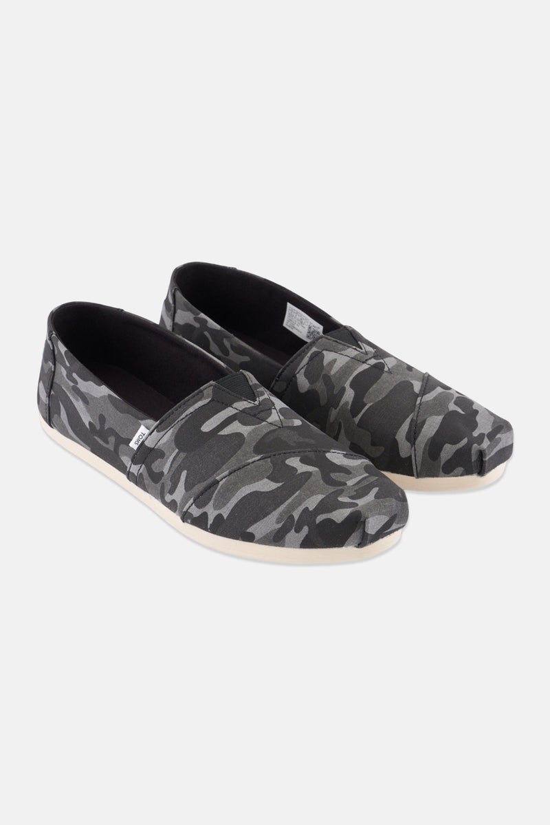 TOMS Women Slip On Forest Camo Casual Shoes, Multicolor - Image 1