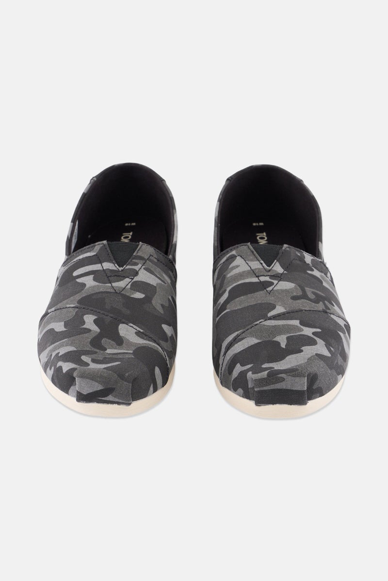 TOMS Women Slip On Forest Camo Casual Shoes, Multicolor - Image 3