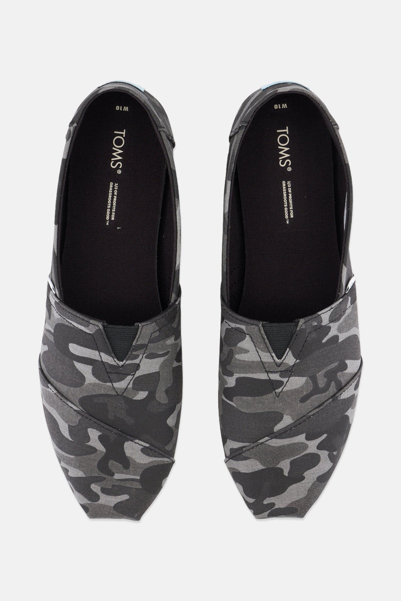 TOMS Women Slip On Forest Camo Casual Shoes, Multicolor - Image 2