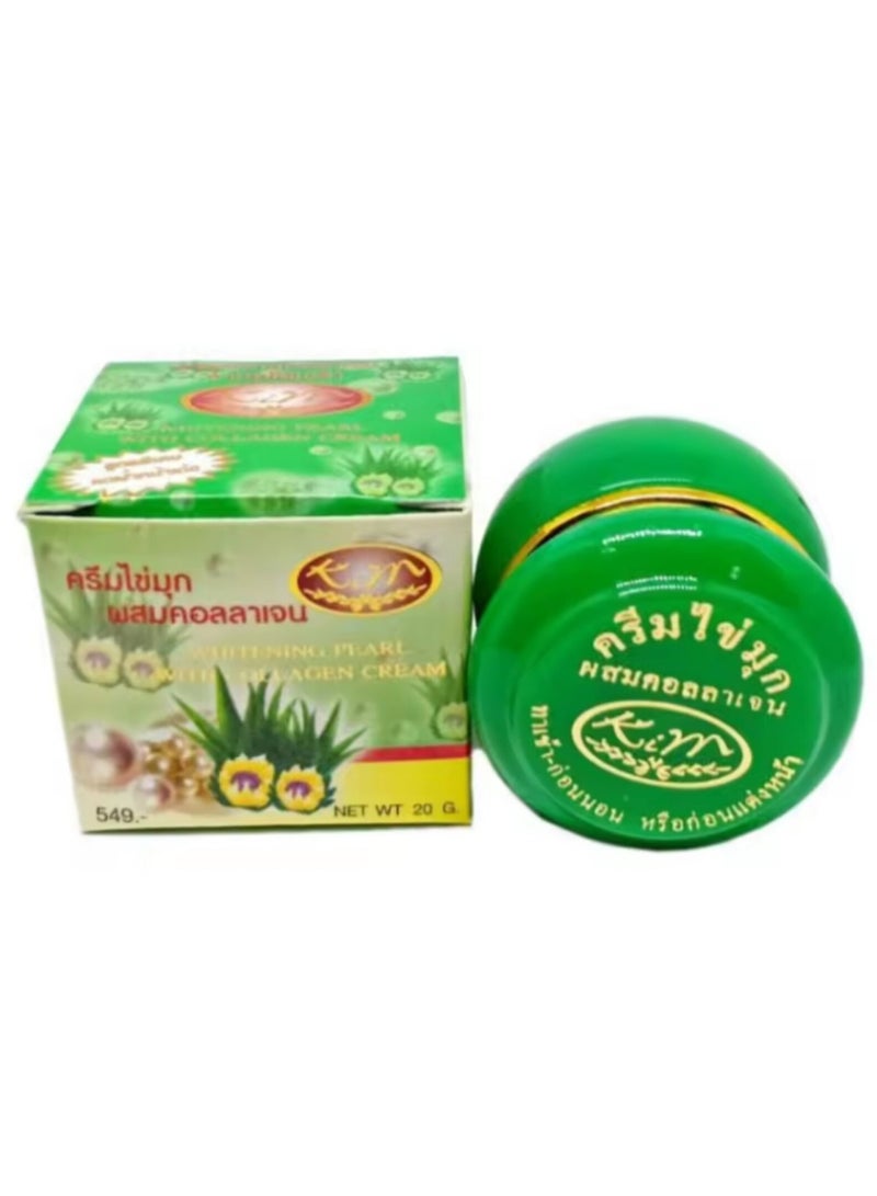 كيم جونغ مون كريم كيم لتبييض الوجه باللؤلؤ والصبار