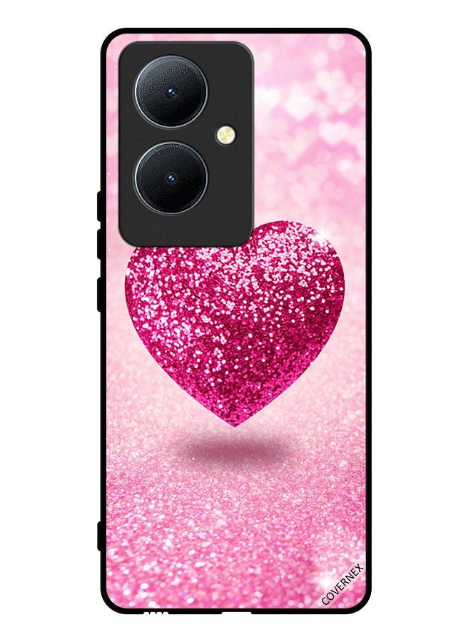 Covernex Protective Case Cover For Vivo Y78 5G Glitter Heart - Image 1