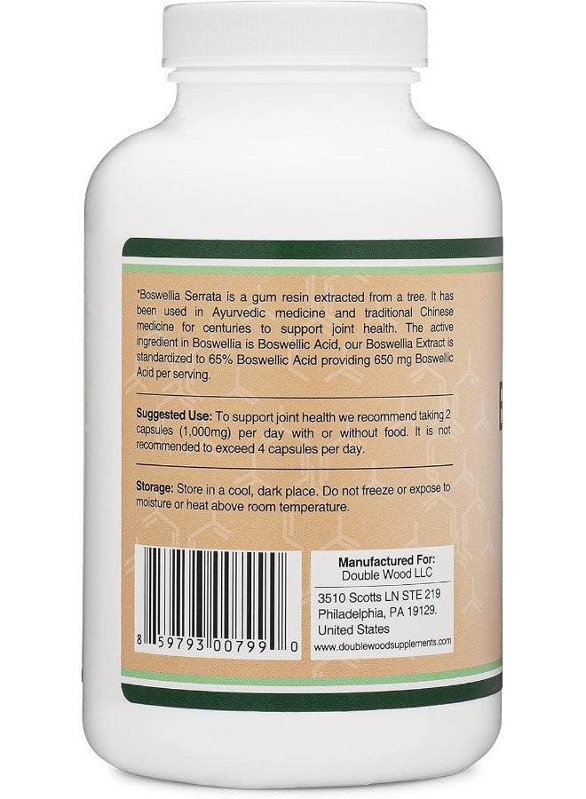 مستخلص بوسويليا الخشب المزدوج 1000 مجم 240 كبسولة - Image 4