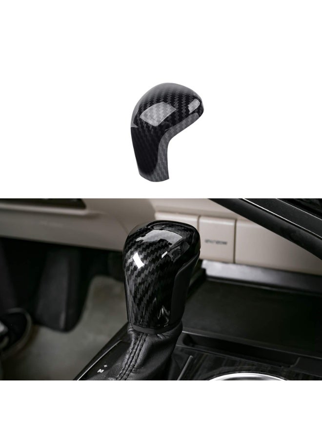 CKE for Toyota Camry 2025 2024 2023 2022 2021 2020 2019 2018 for Corolla Avalon 2024 2023-2019 Accessories Sporty Auto Car Gear Shift Knob Cover Trim Protector Cap -Carbon Fiber Style - Image 1