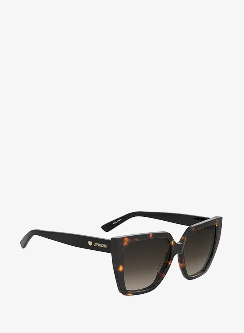 Love Moschino Rectangular Moschino Love Sunglasses Frames