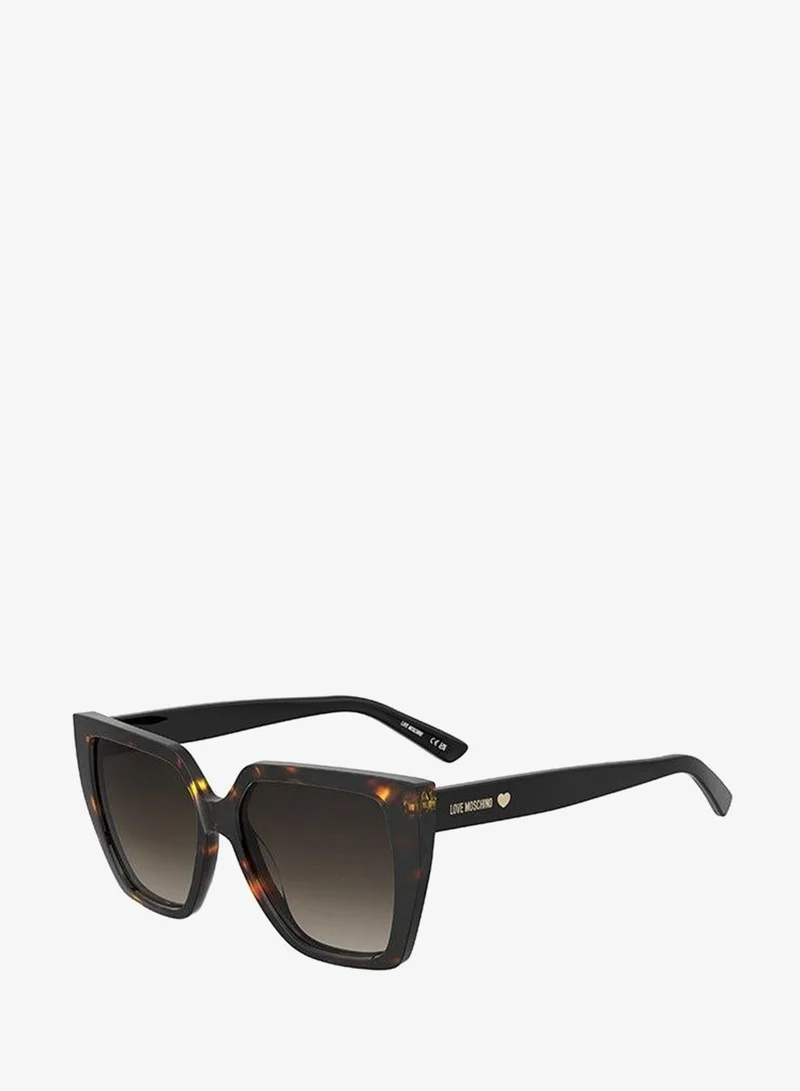Rectangular Moschino Love Sunglasses Frames