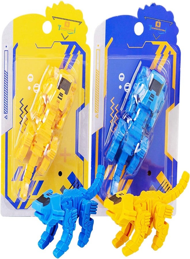 SHREE TECHNESH® Robotic Super Dogs Erasers Puzzle for Kids Set of 2 - Image 4