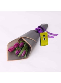 Dark Beauty 5 Purple Tulips And Deluxe Patchi Chocolates - pzsku/Z2DA6D94B107D63AC84A7Z/45/_/1729574782/c2450365-327d-4c15-b8df-9a2e7da40912