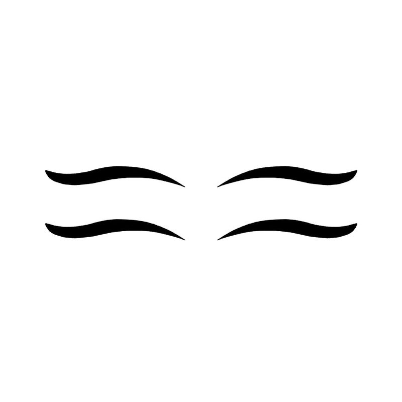 Comet Busters Eyeliner Stickers (EYE001-7) (EYE125) - Image 5