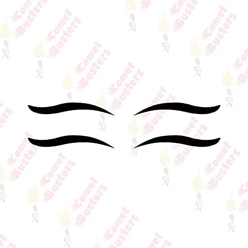 Comet Busters Eyeliner Stickers (EYE001-7) (EYE125) - Image 3