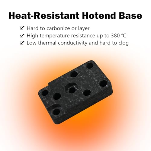 HzdaDeve Heating Assembly Kit for A1 Mini/A1 Hot End Heating Component with Heater Cartridge and Thermistor Temperature Sensor Heat-Insulating Base Clip for Bambu Lab 3D Printer Accessories - Image 5