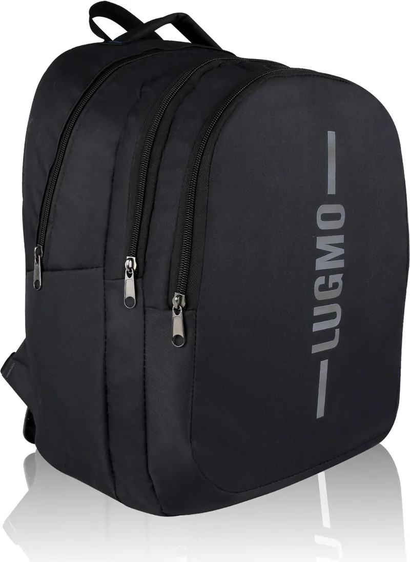 Lugmo School Bag + Pen Holder Waterproof Middle School Bag High School Bag Washable Gray