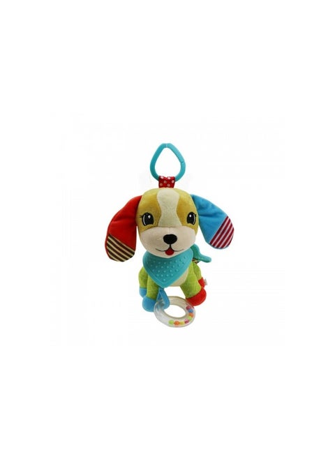 Baby Rattle Toy Push Cute Puppy Toddler Teether Toys Baby Teething Toys Early Educational Toy Set Gift for Babies 0-12-24 Months Boys Girls