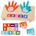 BSADIY Montessori Toys for 35 Year Old Educational Math Manipulatives Learning Toys for Toddlers 35 Years Number Counting Blocks for Kids Homeschool Kindergarten Supplies Boys Girls Birthday Gifts - Image 3