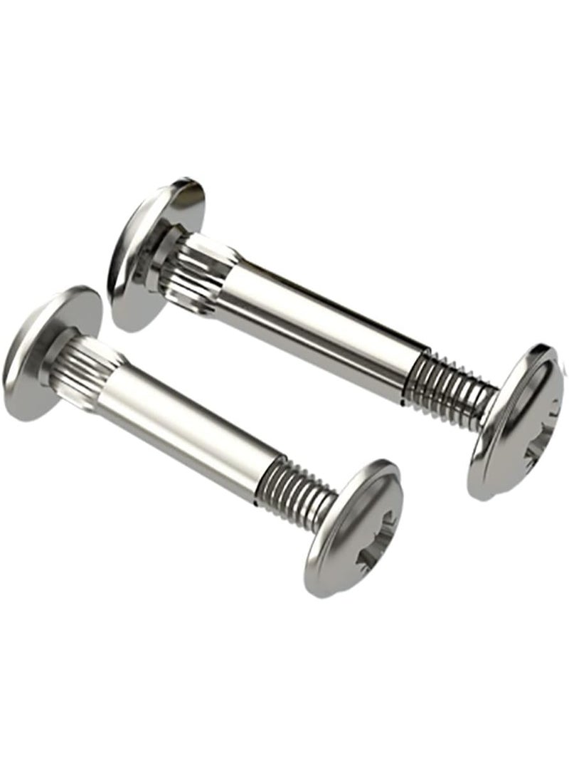 Cupboard Joining Bolts Furniture Connecting Screws Bolts M6 (31mm - 40mm) Kitchen Cabinet Carcase Connectors (Pack of 10) - Image 1