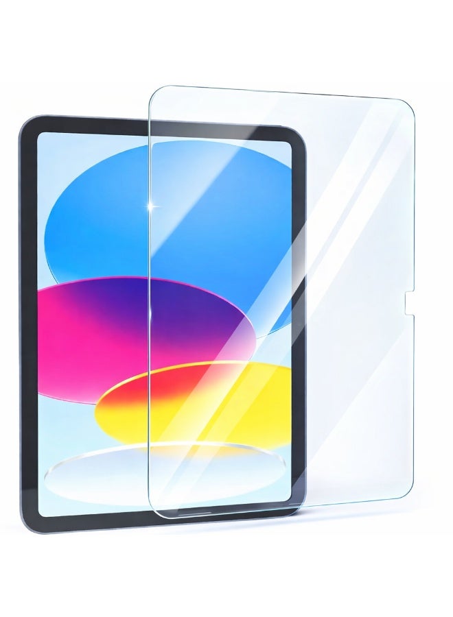 Screen Protector for iPad A16 2025 – Premium Tempered Glass with 9H Hardness for Scratch & Shock Protection with Ultra Clear Display - Image 1