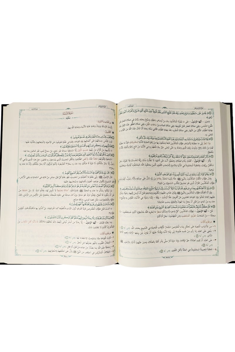 A summary of the interpretation of the Holy Quran, verse by verse Size 20*28 CM - Image 3