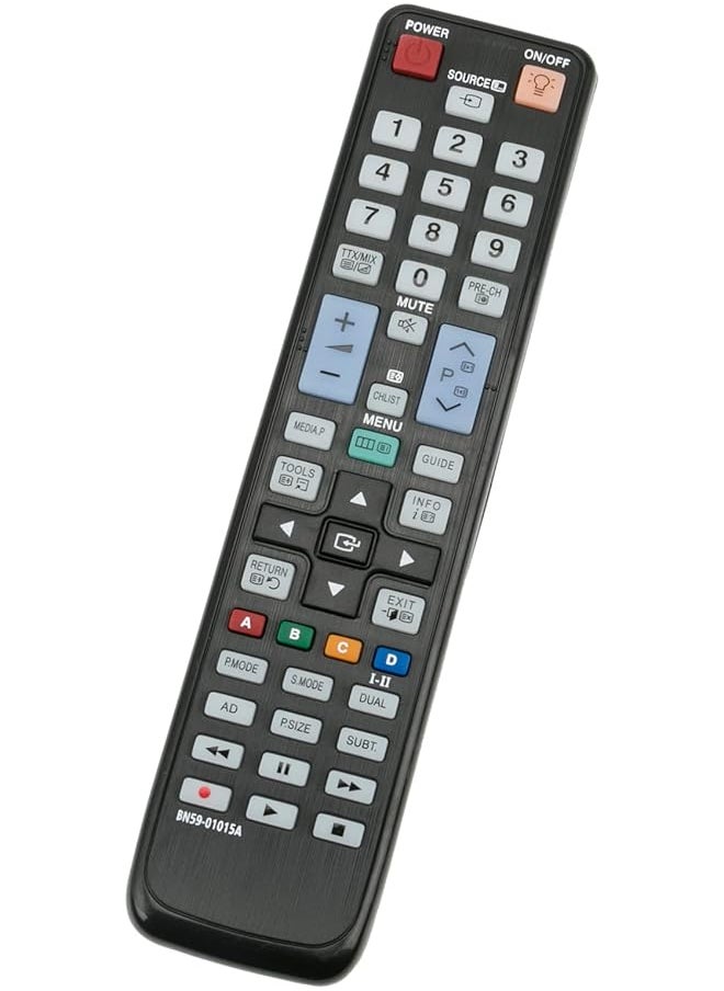 erorex - Bn59 01015A Replaced Remote Control Applicable For Samsung Tv Ua32C6200 Ua40C6200 Ua46C6200 Ua55C620 Ue32C5100 Ue46C5100 Ue37C5100Qw Ue46C5100Qw Ue40C5100Qw Ue32C5100Qw Ue40C5800Qk - Image 1